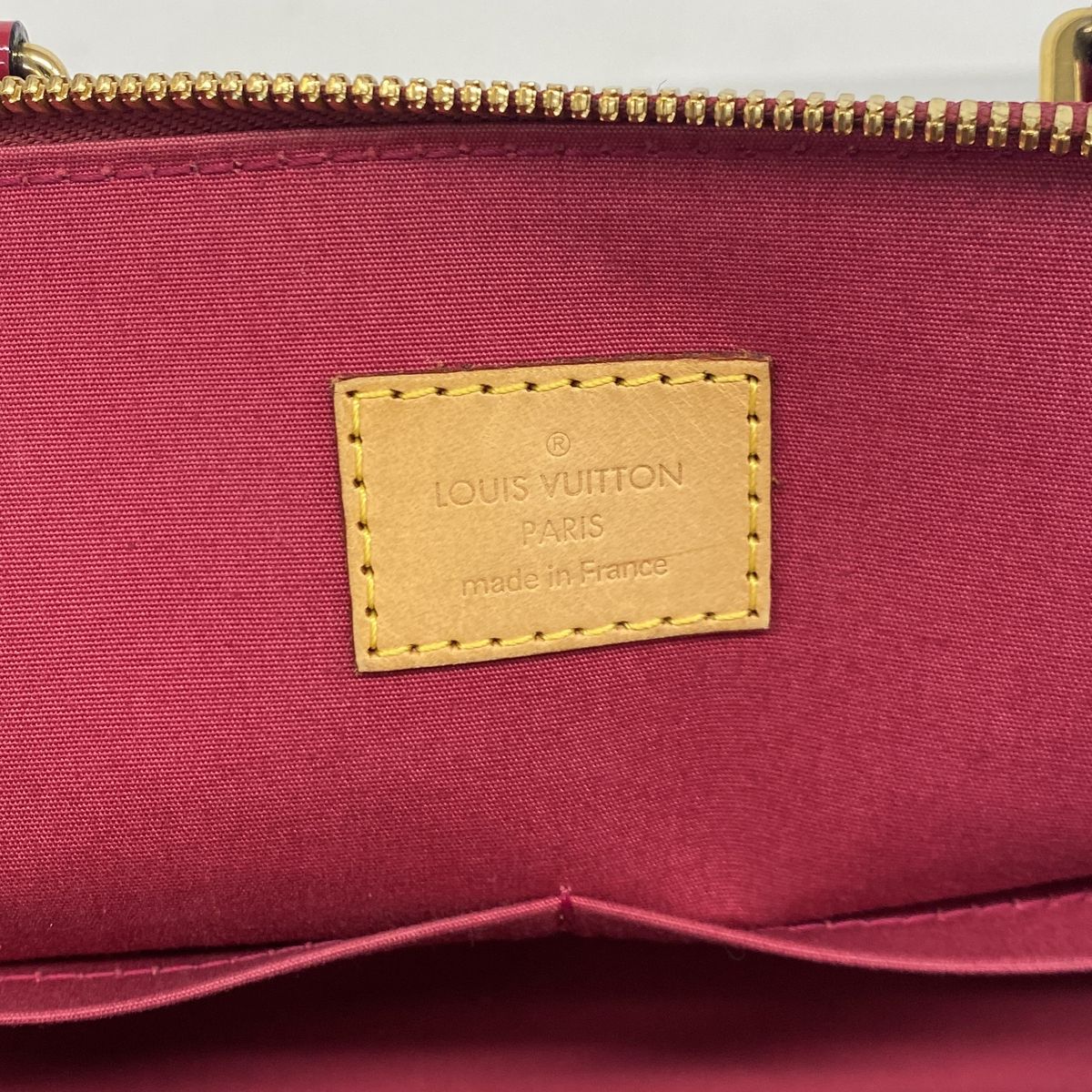 Louis Vuitton Handbag Vernis Alma PM Rose Indien — view 5