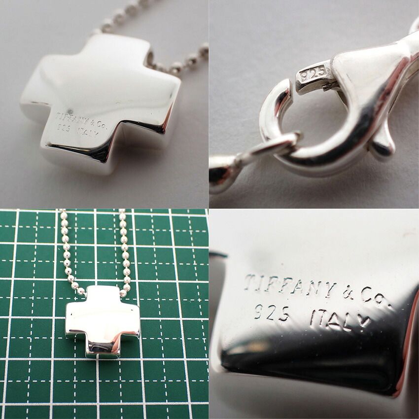 Tiffany & Co 925 Roman Cross Pendant — view 8