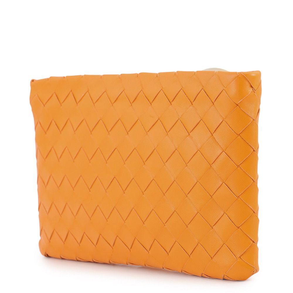 Bottega Veneta Clutch Intrecciato Leather Document Case — view 2