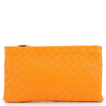 Bottega Veneta Clutch Intrecciato Leather Document Case