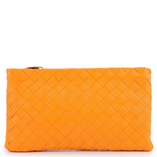Bottega Veneta Clutch Intrecciato Leather Document Case