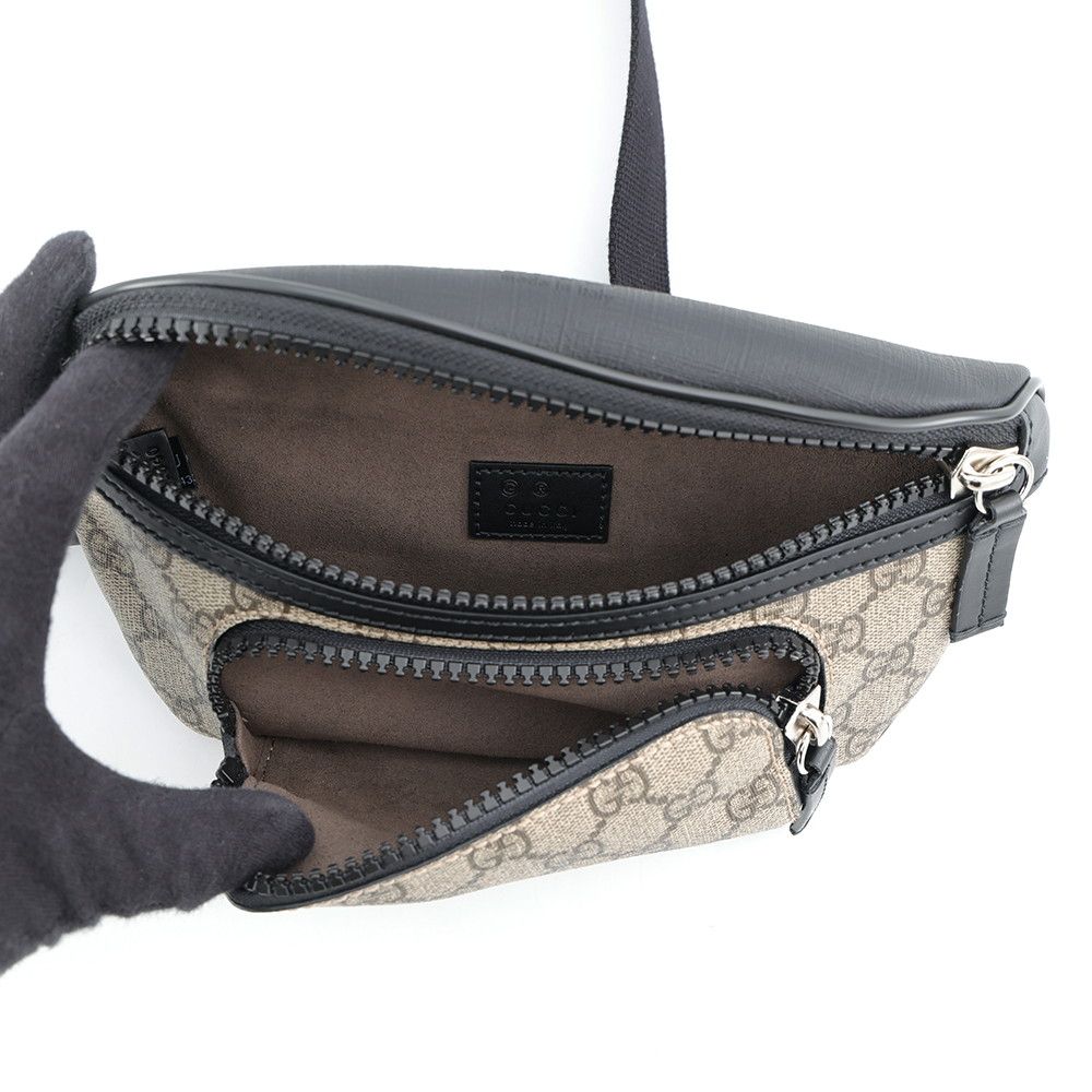 Gucci Belt Bag GG Supreme Black — view 6