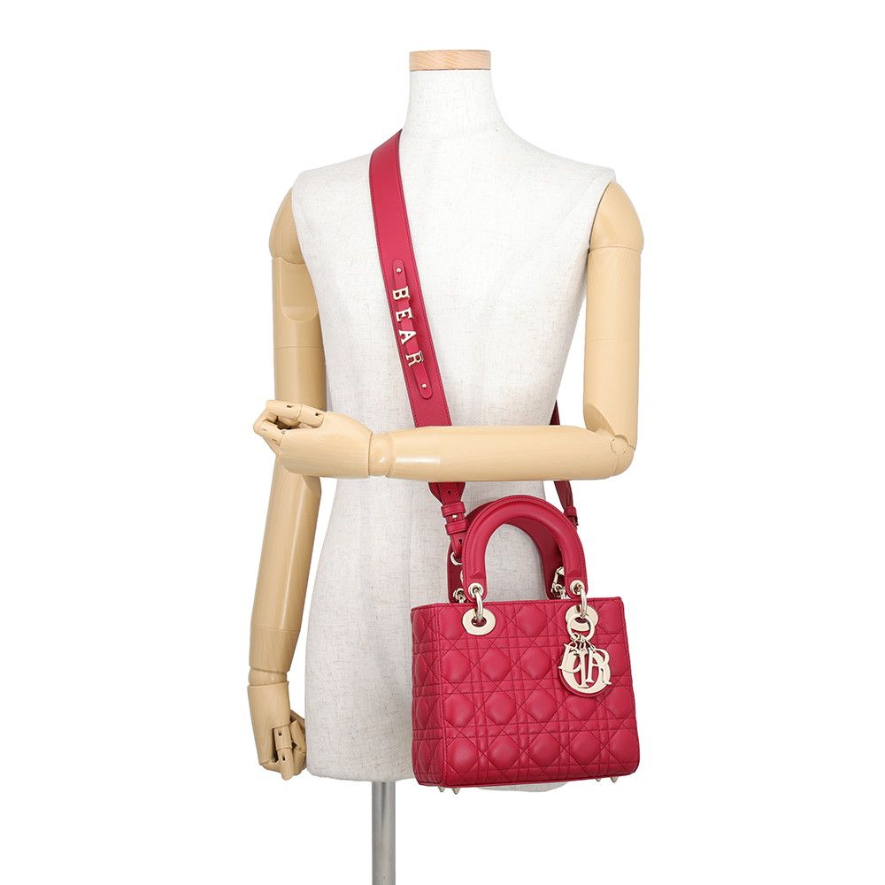 Dior Handbag Lady MY Cannage Lambskin 2-Way — view 5