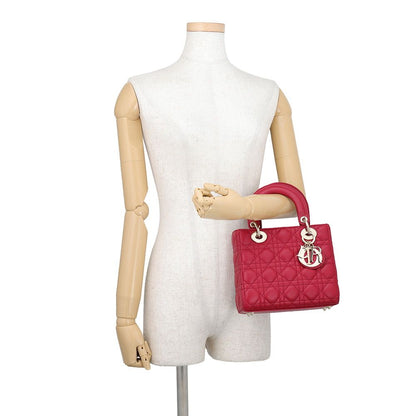 Dior Handbag Lady MY Cannage Lambskin 2-Way — view 4