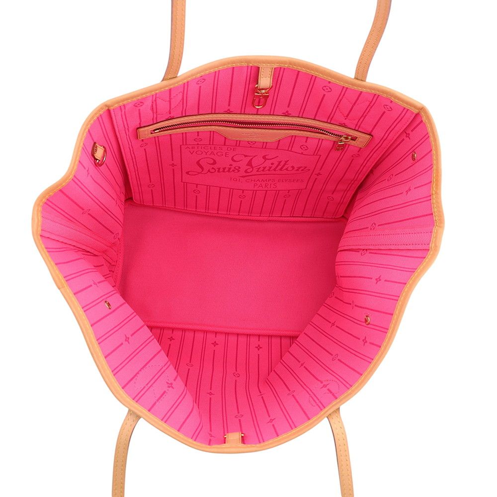 Louis Vuitton Tote Bag Monogram Rose Neverfull MM — view 5