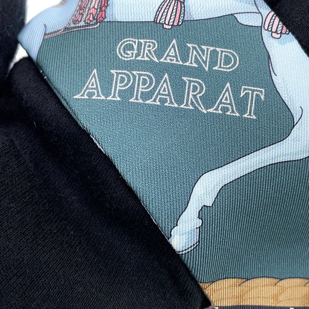 Hermes Scarf Twilly Grand Apparat Silk Twill — view 7