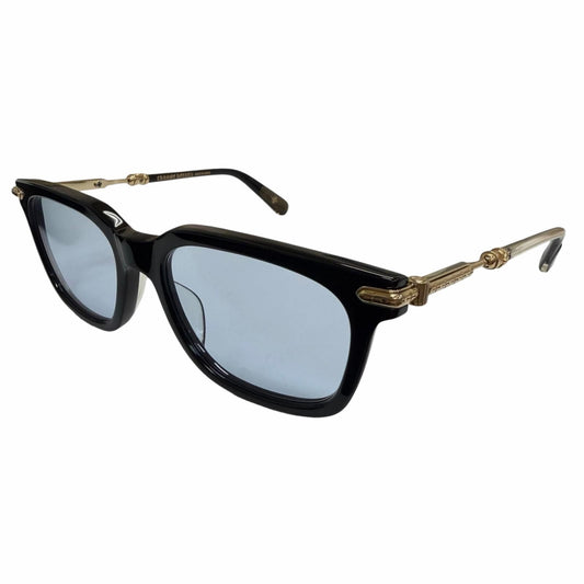 Chrome Hearts Tresticles Some 925 Sterling Silver Sunglasses Black Gold Blue