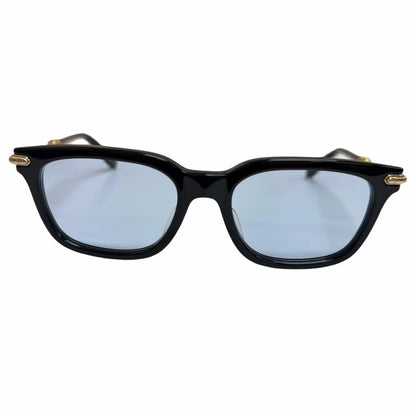 Chrome Hearts Tresticles Some 925 Sterling Silver Sunglasses Black Gold Blue — view 3