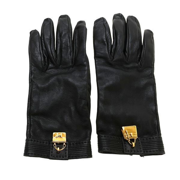 Hermes Gloves Black