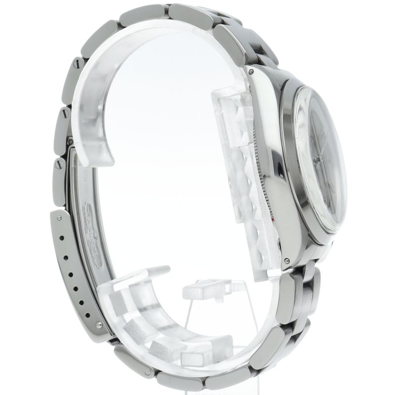 Rolex Oyster Perpetual Watch Antique SS Silver — view 4