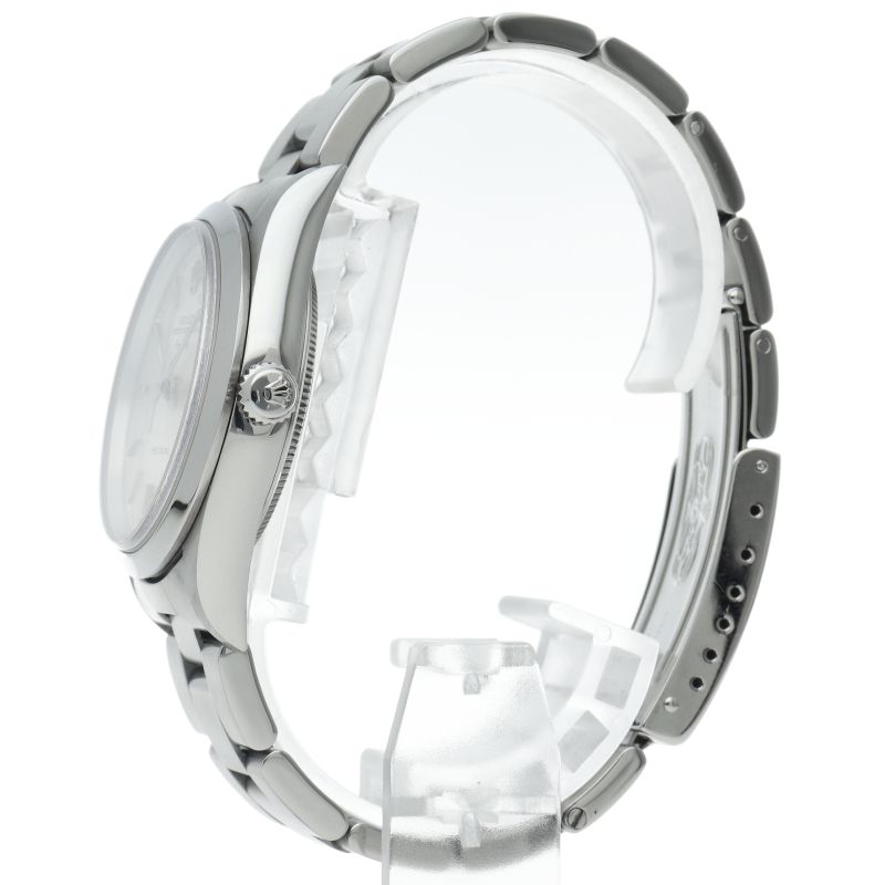 Rolex Air King SS Watch Silver — view 3