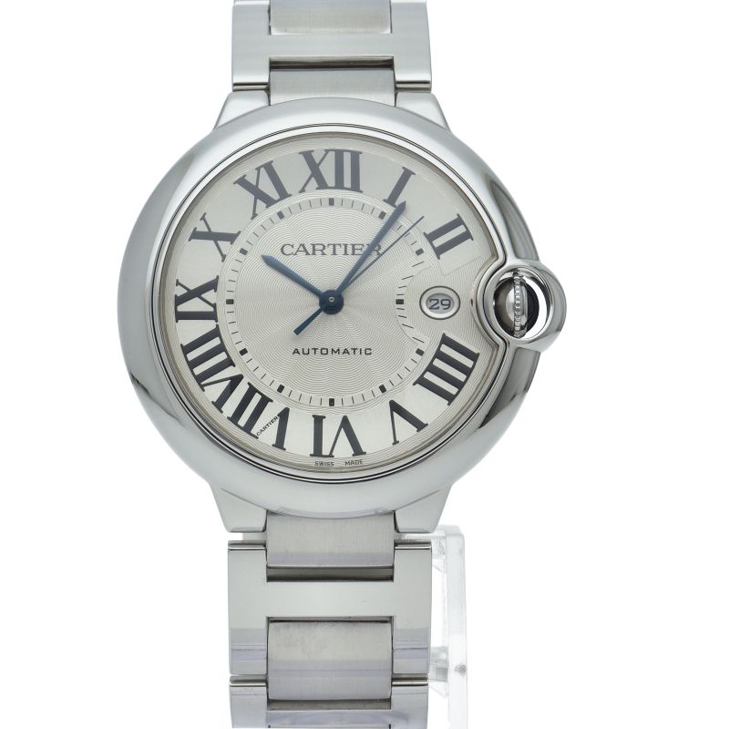 Cartier Ballon Bleu LM Watch 42 Auto SS Silver — view 2