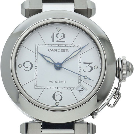 Cartier Pasha C Watch SS White
