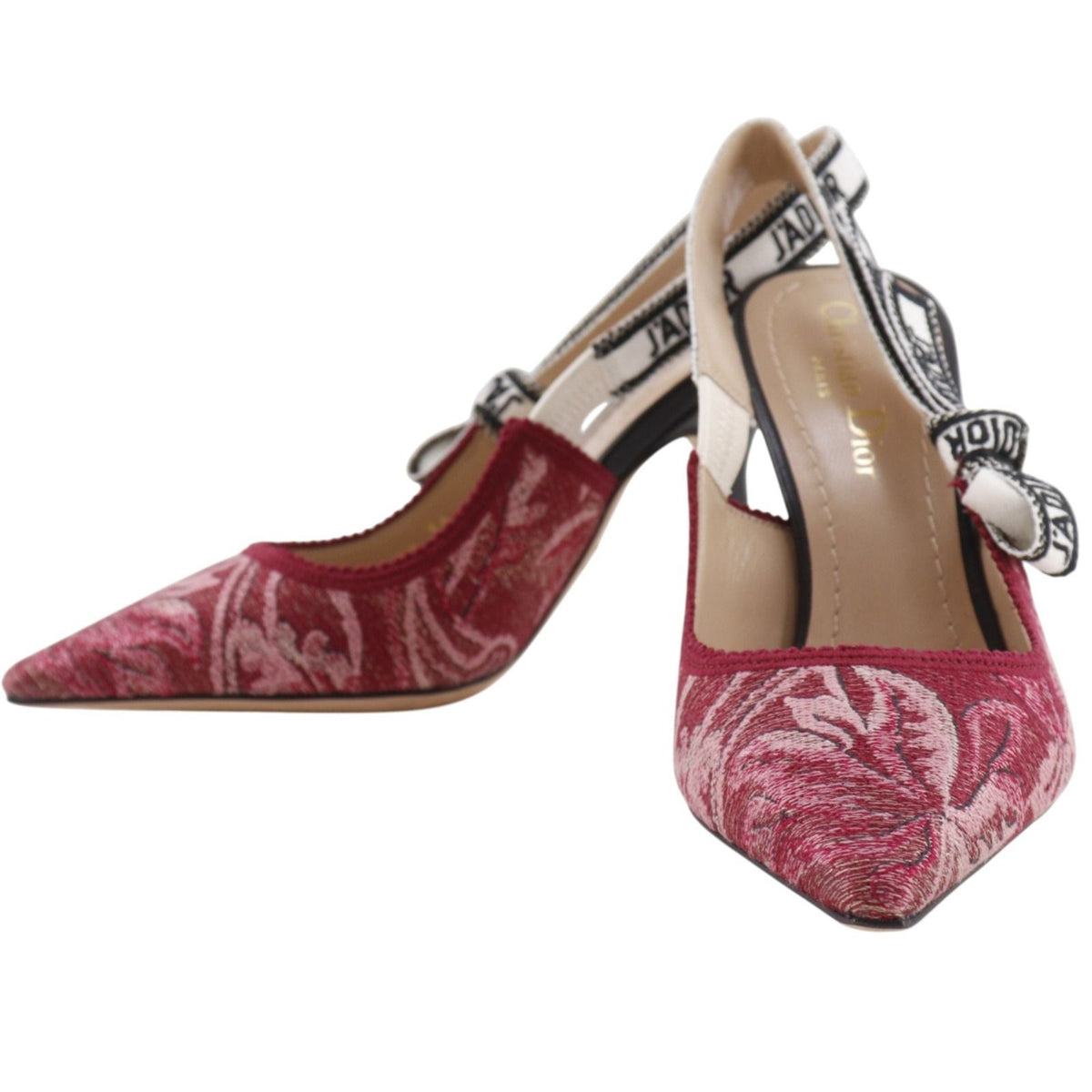 Dior J'adior Cotton Cherry Red Pumps Heels