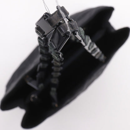 Prada Chain Shoulder Nylon Nero Black Tote Bag — view 5