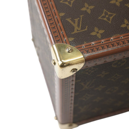 Louis Vuitton Monogram Attache Case Boite Buteil Trunk Brown — view 6