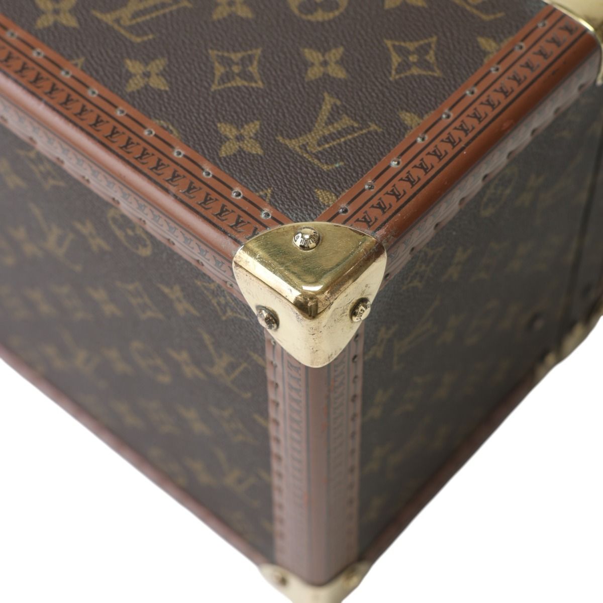 Louis Vuitton Monogram Attache Case Boite Buteil Trunk Brown — view 5