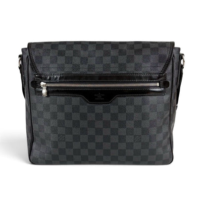 Louis Vuitton Damier Graphite District MM Cross Belt Bag — view 4
