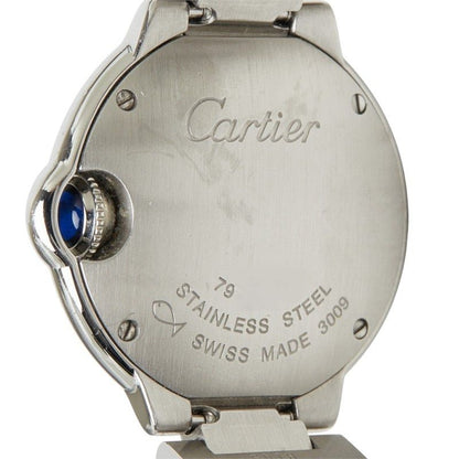 Cartier Ballon Bleu SM de Diamond Watch Silver Stainless Steel — view 6