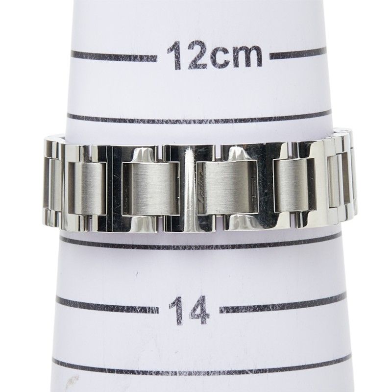 Cartier Ballon Bleu SM de Diamond Watch Silver Stainless Steel — view 7
