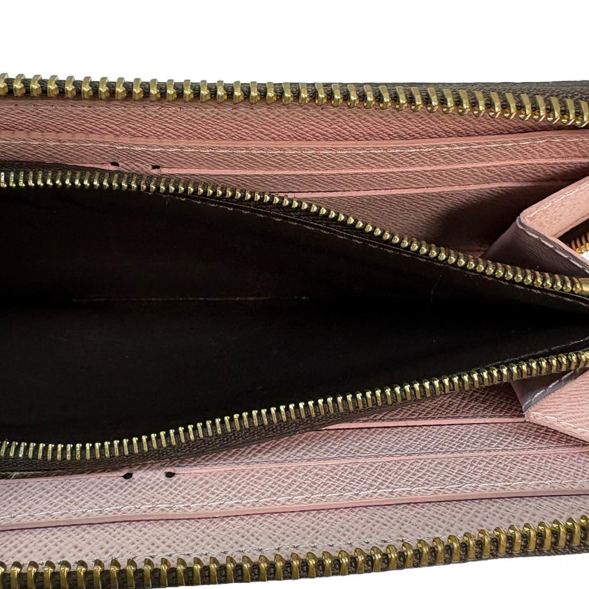 Louis Vuitton Portefeuille Clemence Monogram Rose Ballerine Wallet Canvas — view 4
