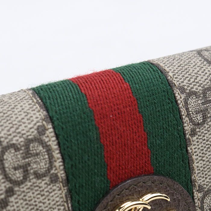 Gucci Continental Wallet Ophidia Bifold GG Supreme — view 6