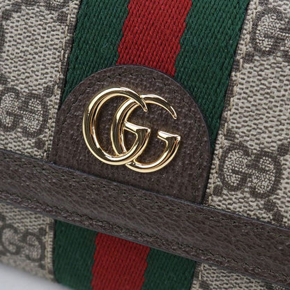 Gucci Continental Wallet Ophidia Bifold GG Supreme — view 5