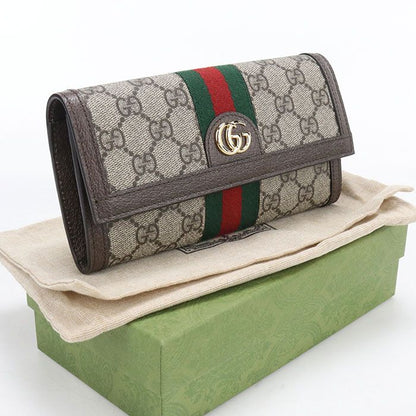 Gucci Continental Wallet Ophidia Bifold GG Supreme