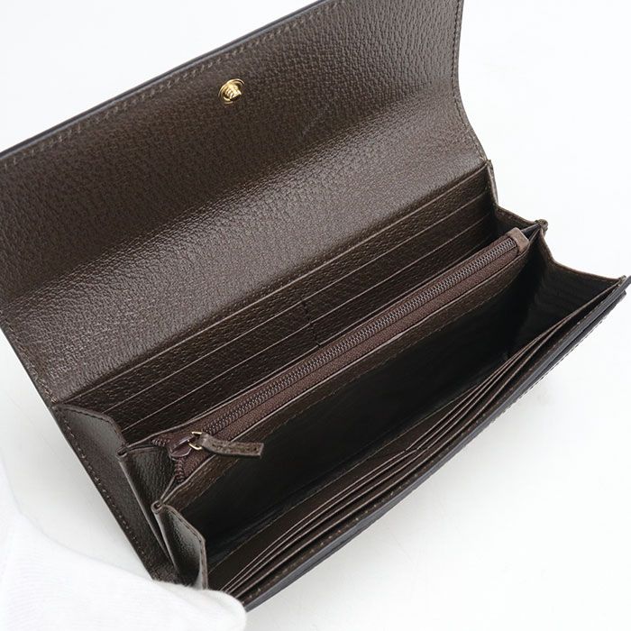 Gucci Continental Wallet Ophidia Bifold GG Supreme — view 3