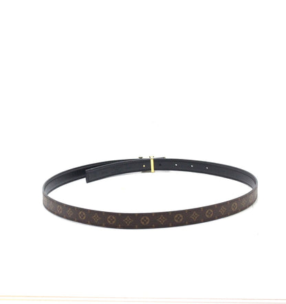 Louis Vuitton Belt Pleaty LV 20 Reversible Monogram Noir — view 3