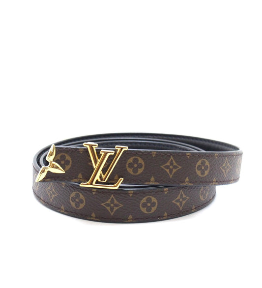Louis Vuitton Belt Pleaty LV 20 Reversible Monogram Noir