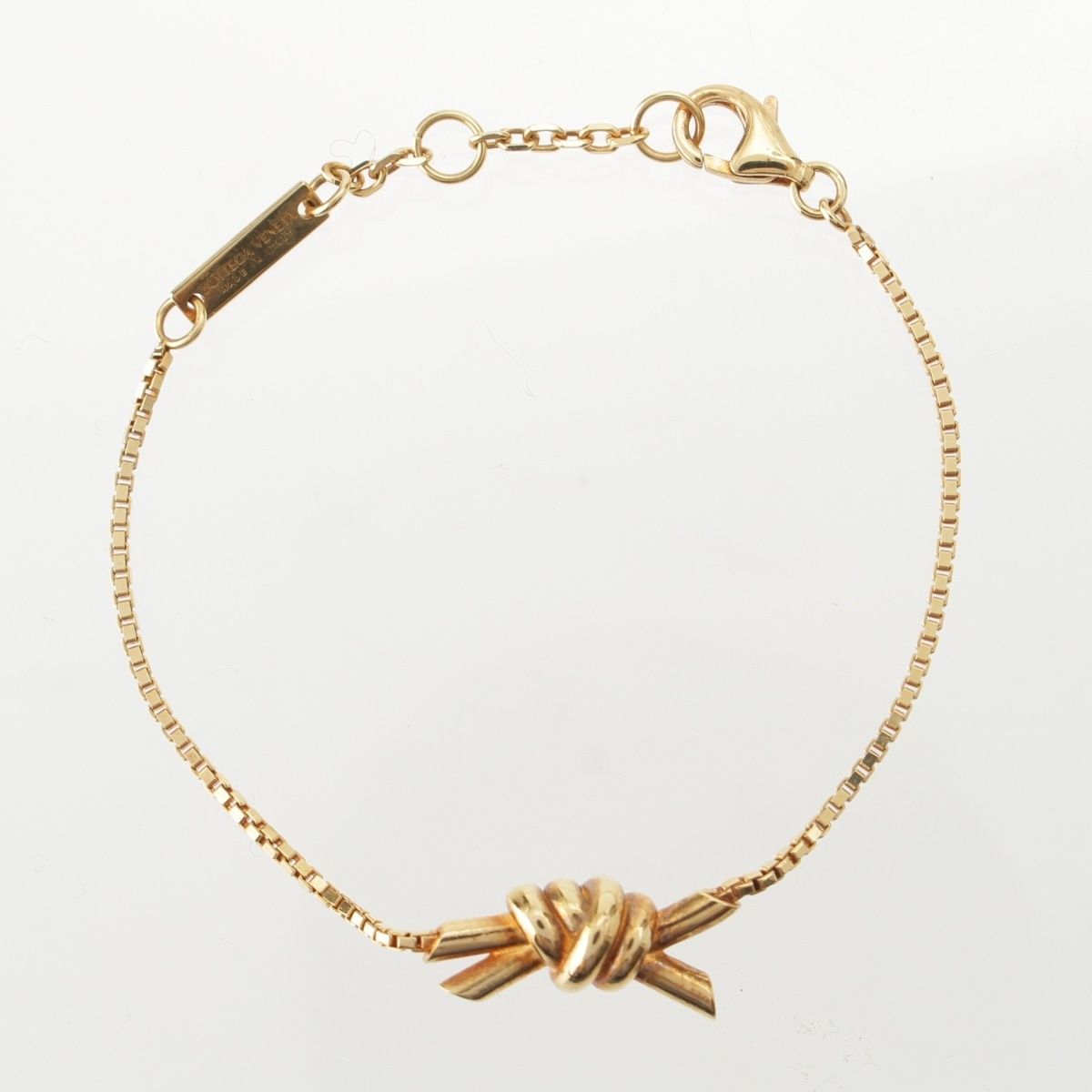 Bottega Veneta Knot Bracelet Gold — view 2