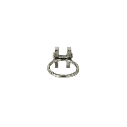 Hermes Vintage H Motif Ring Silver — view 6