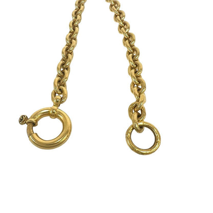 Chanel With Rice 94A Vintage Triple Coco Motif Pendant Gold — view 5