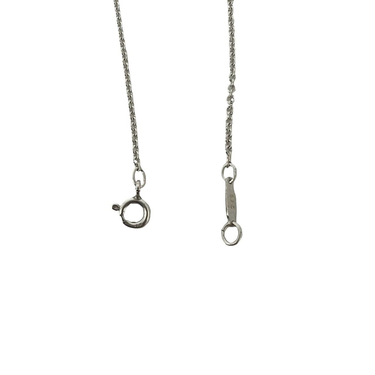 Tiffany & Co Vintage Leaf Motif Necklace Silver Yellow Gold — view 4