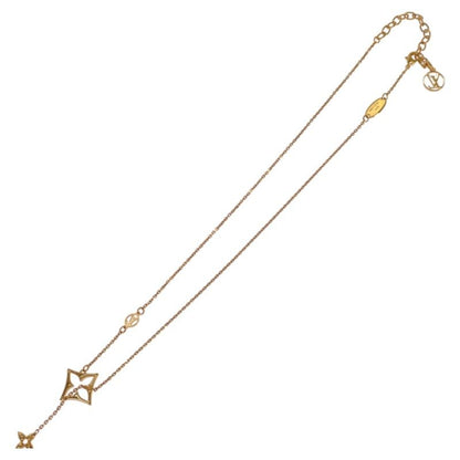 Louis Vuitton Necklace LV Flower Glam Metal Gold — view 4