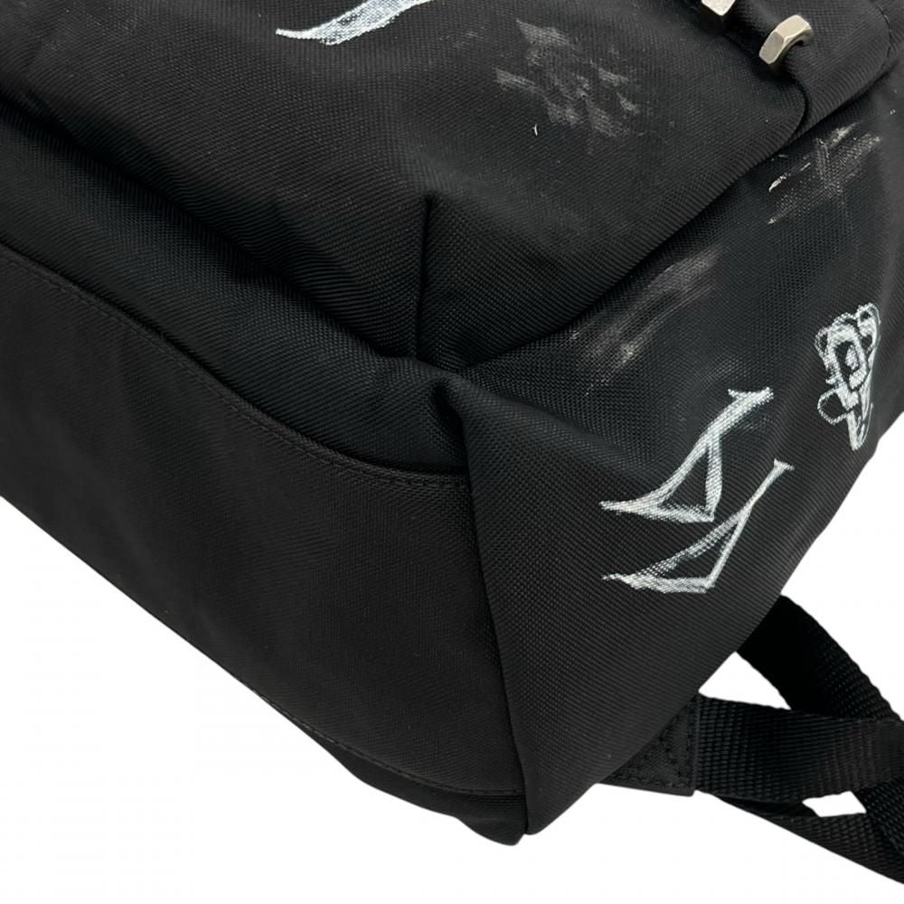Balenciaga Backpack Explorer DIY Metal Allover Nylon Polyester Black — view 8