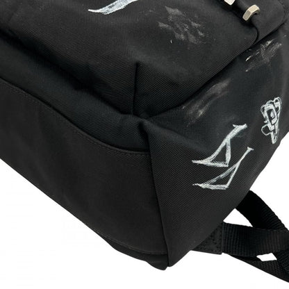 Balenciaga Backpack Explorer DIY Metal Allover Nylon Polyester Black — view 8
