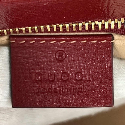 Gucci Shoulder Bag Horsebit 1955 Leather Red Gold — view 6