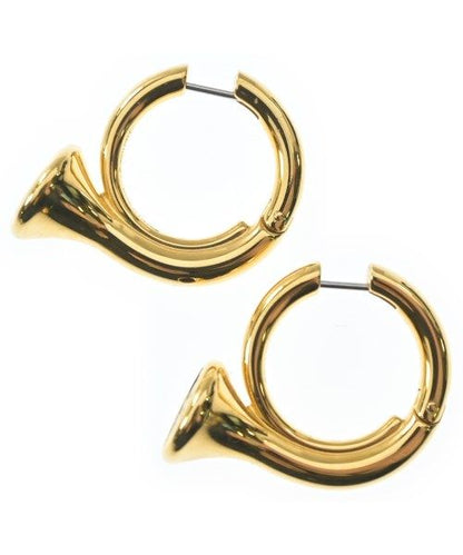 Hermes Earrings Gold — view 2