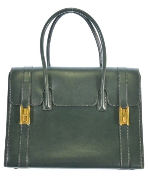 Hermes Drag 27 (1978) Handbag Green
