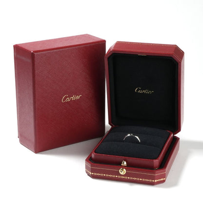 Cartier Wedding Ring Diamond 1895 Silver — view 6