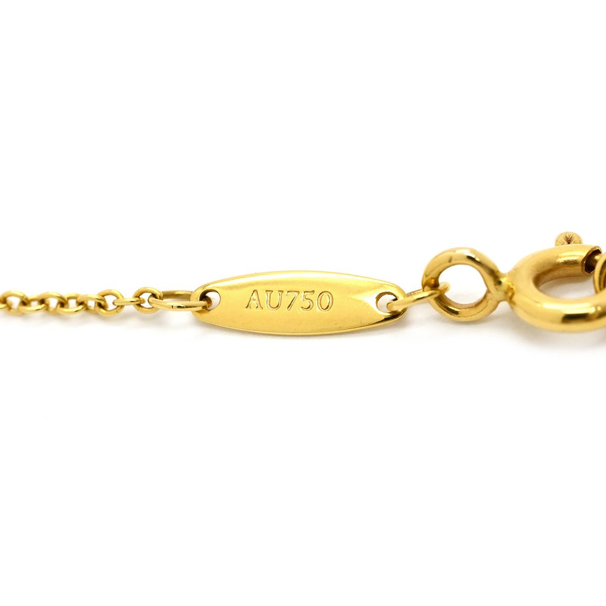 Tiffany & Co Necklace by the Yard Single Diamond Yellow Gold T&Co Elsa Peretti — view 6