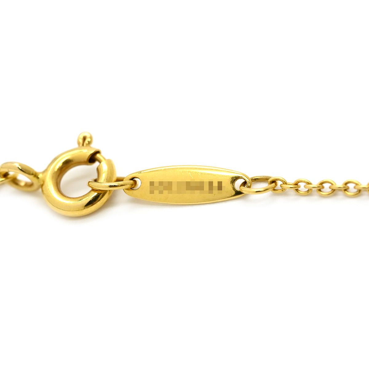 Tiffany & Co Necklace by the Yard Single Diamond Yellow Gold T&Co Elsa Peretti — view 7