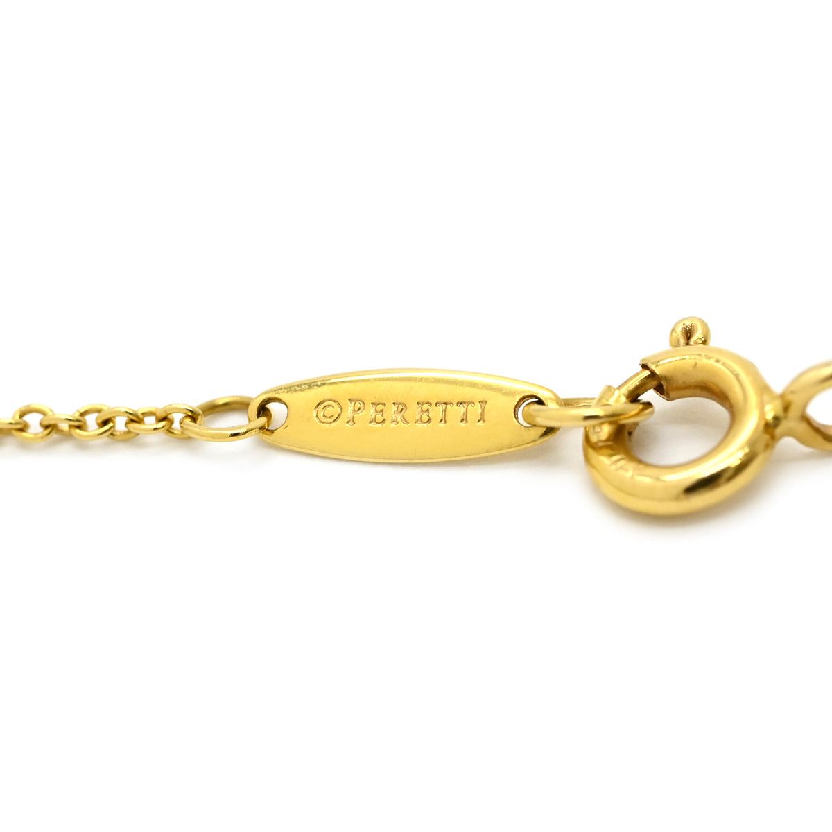 Tiffany & Co Necklace by the Yard Single Diamond Yellow Gold T&Co Elsa Peretti — view 5