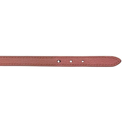 Miu Miu Bracelet Heart Leather Pink Logo Charm — view 5