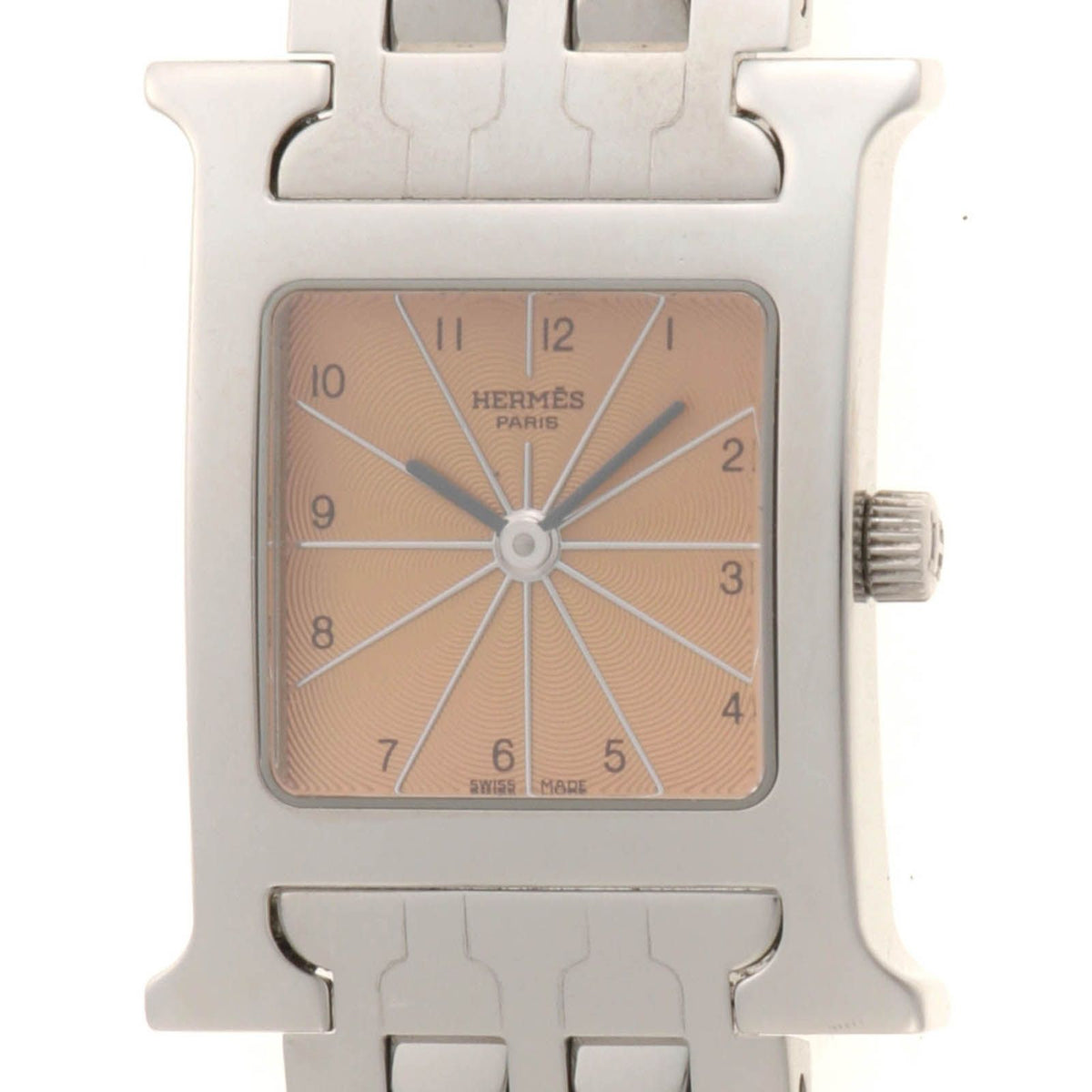 Hermes H Watch Stainless Steel