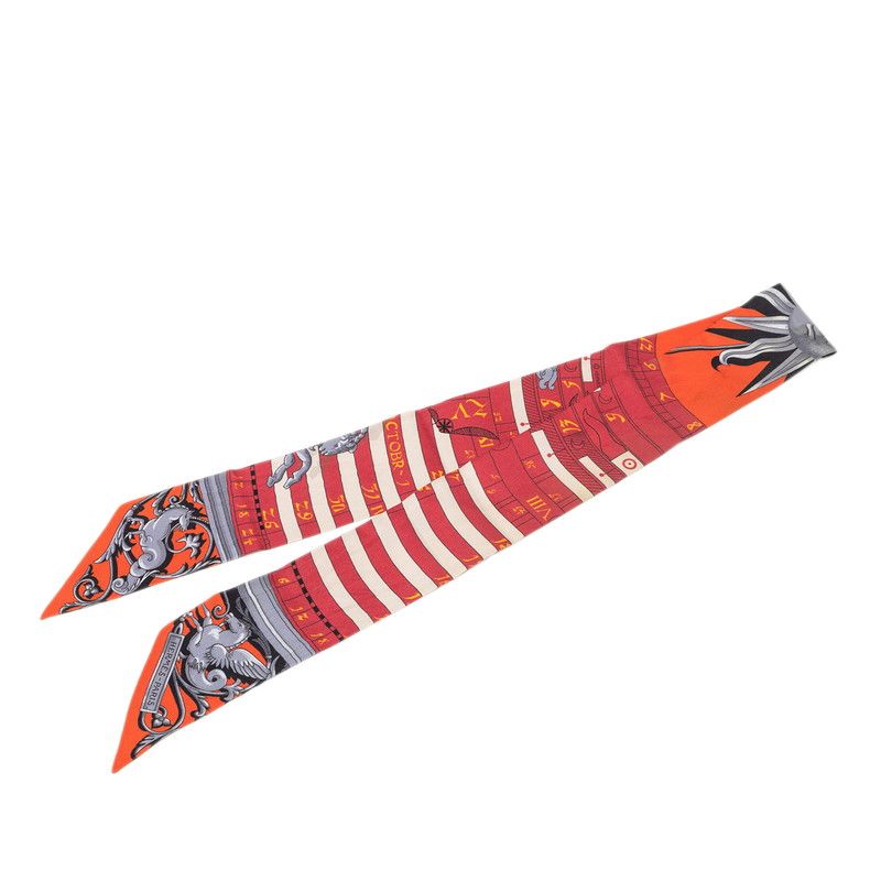 Hermes Twilly Astrologie Astrology Scarf Multicolor Silk
