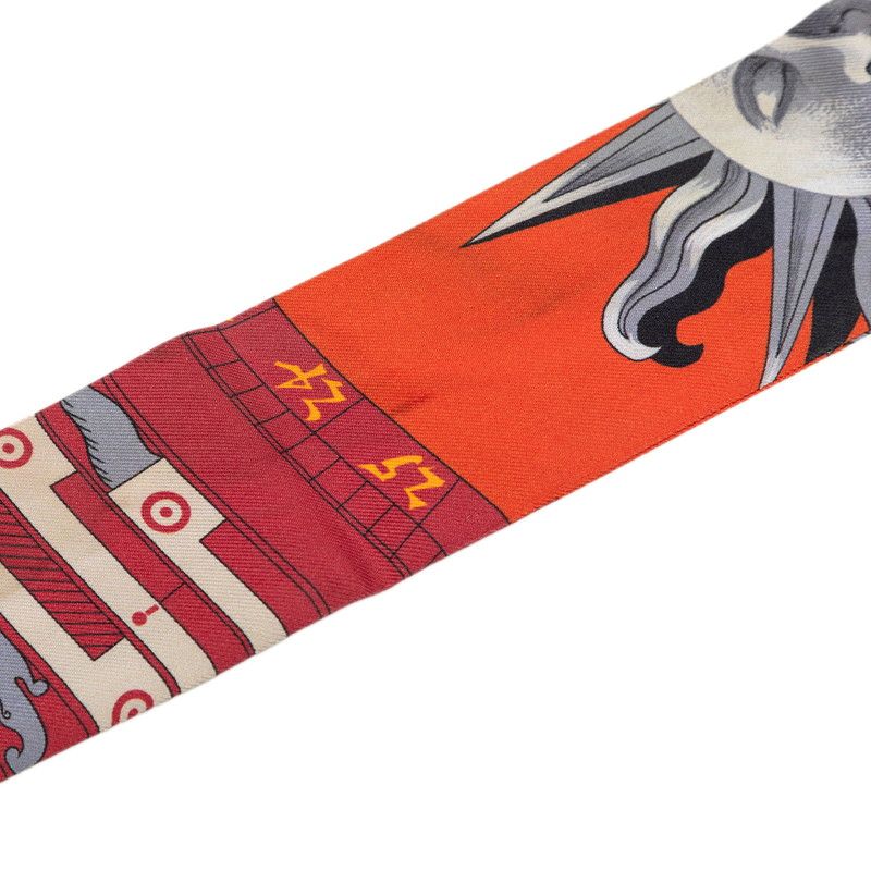 Hermes Twilly Astrologie Astrology Scarf Multicolor Silk — view 3
