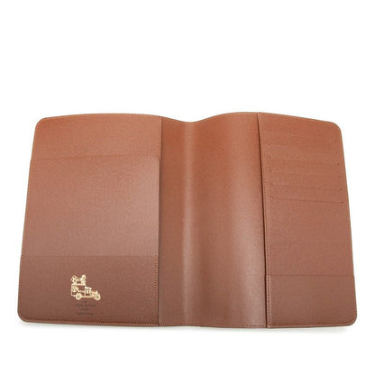 Louis Vuitton Monogram Agenda Bureau Cover Note Brown Leather — view 5